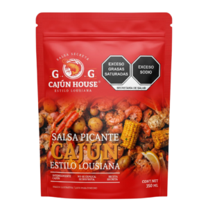 Salsa Picante Cajún Estilo Louisiana G.G Cajún House® (350 ml) – Receta Secreta